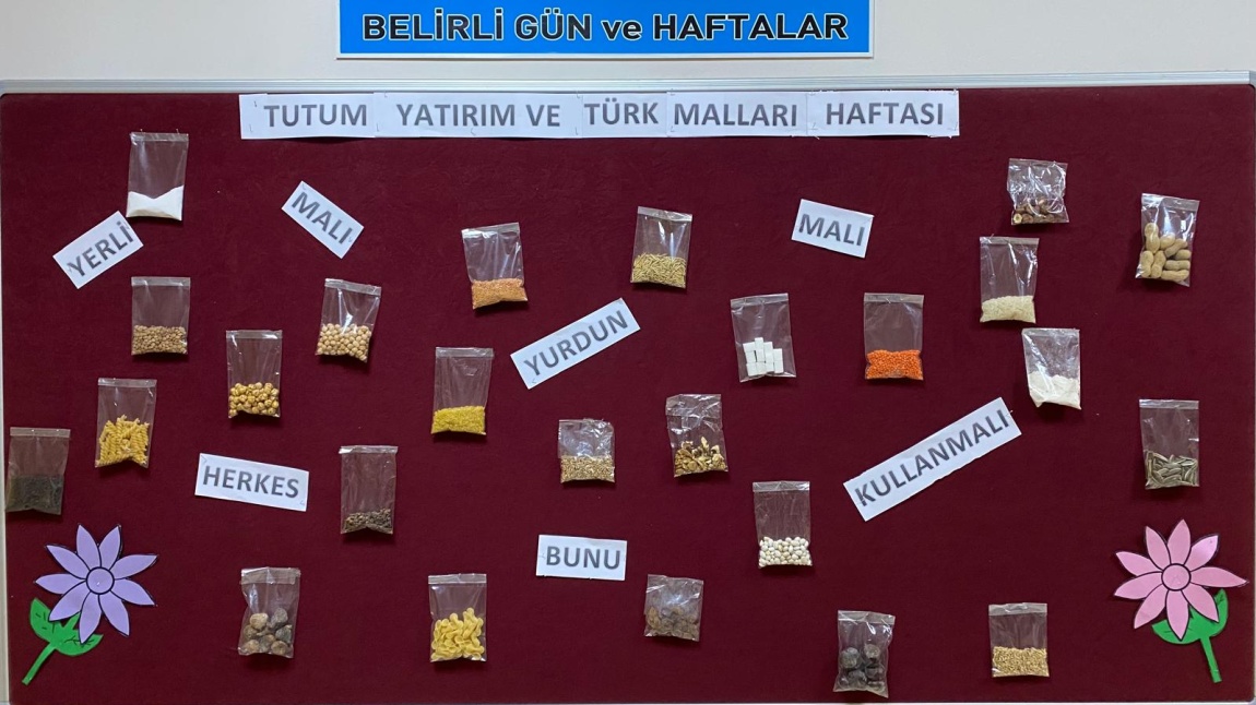 TUTUM, YATIRIM VE TÜRK MALLARI HAFTASI