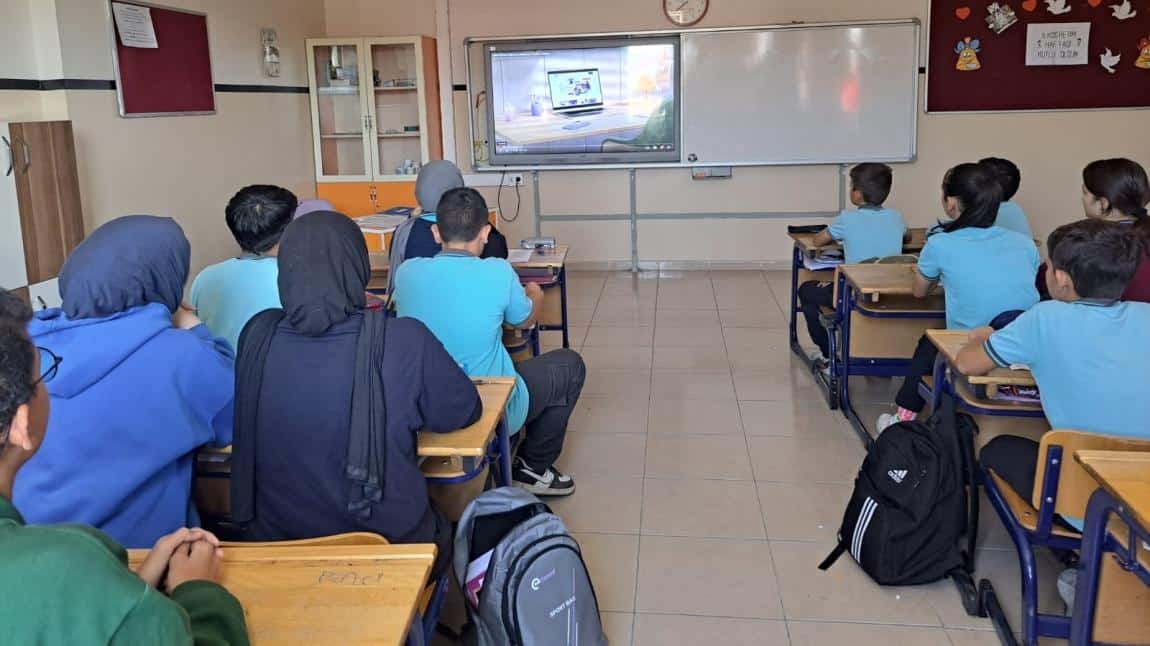 Öğrencilerimize Bireysel Öğrenme Platformu “MEBİ” Tanıtımı Yapıldı